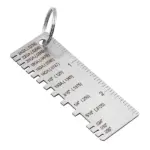 2 Pack Stainless Steel Sheet Metal and Wire Thickness Gauge Measuring Tools - Image 15