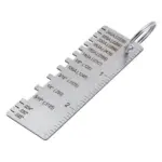 2 Pack Stainless Steel Sheet Metal and Wire Thickness Gauge Measuring Tools - Image 19