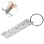 2 Pack Stainless Steel Sheet Metal and Wire Thickness Gauge Measuring Tools - Image 2