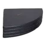 Soozier 59 Inch Round Foldable Pole Dance Crash Mat 2 Inch Thick Black - Image 7