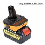 2 Pack DCA1820 Battery Adapters for DeWalt 20V Li-Ion to 18V Tools - Image 9
