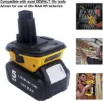 2 Pack DCA1820 Battery Adapters for DeWalt 20V Li-Ion to 18V Tools - Image 18