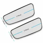 2 Pack 360 Degree Stick On Blind Spot Mirrors for Car Truck and SUV - Image 2