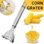 2 Pack Stainless Steel Corn Cob Peelers with Serrated Blades - Image 11