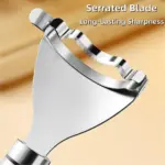 2 Pack Stainless Steel Corn Cob Peelers with Serrated Blades - Image 12
