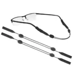 2 Pack Adjustable Eyeglass Retainer Straps for Sports Glasses and Sunglasses - Image 2
