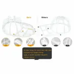 3 Pack Baseball Cap Washer Cage Frames for Washing Machine - Image 4