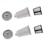 3 Pack Reusable Coffee Filter Cups Compatible with Keurig Brewers - Image 17