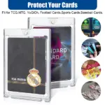 30 Pack 35pt Magnetic Trading Card Holders with UV Protection - Image 6