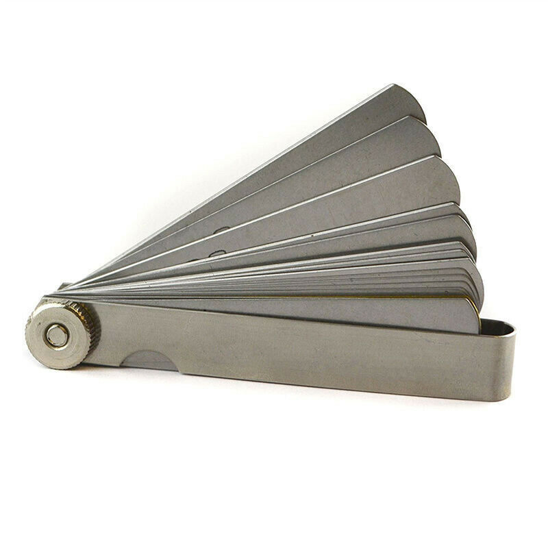 32 Blade Feeler Gauge Set with Metric and SAE Measurements