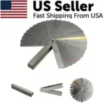 32 Blade Feeler Gauge Set with Metric and SAE Measurements
