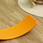 32.3" Balance Board, Wobble Board for Toddlers, Montessori Waldorf Toy, Orange, Great for Ages 3-6 Years Old - Image 8