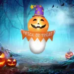 3.4 Ft Inflatable Halloween Window Sticker Ghost with Orange Face, Blow Up LED Display for Garden Indoor Outdoor - Image 2