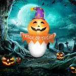 3.4 Ft Inflatable Halloween Window Sticker Ghost with Orange Face, Blow Up LED Display for Garden Indoor Outdoor - Image 10