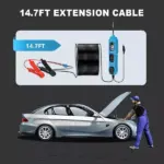 3.5-36V Digital Automotive Circuit Tester Probe with LCD Display - Image 8
