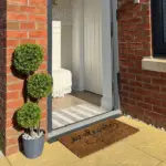 35.5" Faux Boxwood Triple Sphere Topiary, Light Green, Indoor and Outdoor Decor, Potted - Image 8
