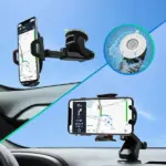 360 Degree Universal Car Phone and GPS Windshield Mount Holder - Image 11