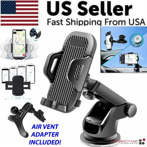 360-universal-mount-holder-car-stand-windshield-for-mobile-cell-phone-gps-6.webp 360 Degree Universal Car Phone and GPS Windshield Mount Holder - Image 1
