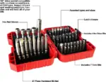 37 Piece Impact Screwdriver Bit and Nut Driver Set with Torx and Phillips Bits - Image 12