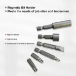 37 Piece Impact Screwdriver Bit and Nut Driver Set with Torx and Phillips Bits - Image 14