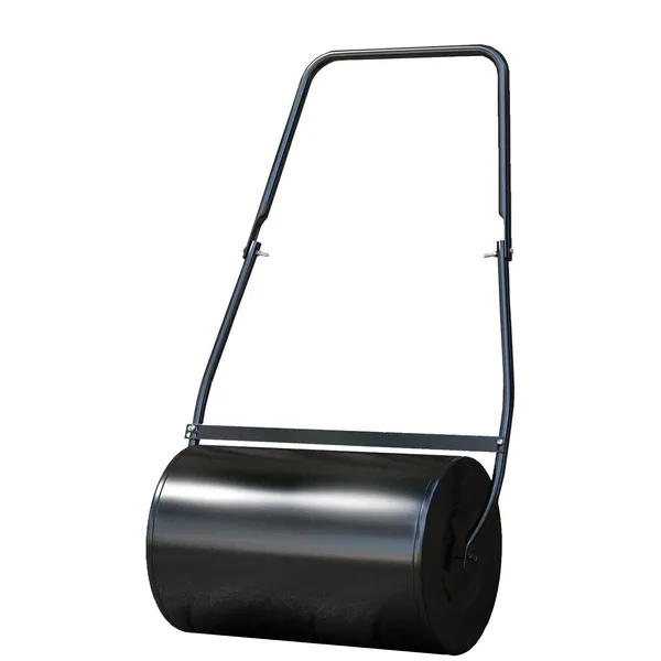 38l-heavy-duty-pushtow-poly-lawn-roller-u-handle-garden-roller-filled-with-water-or-sand.webp 38L Heavy Duty Push/Tow Poly Lawn Roller, U-handle Garden Roller Filled with Water or Sand - Image 1