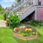 39'' x 36'' Screwless Raised Garden Bed, Hexagon Planter Box DIY Herb Garden - Image 10