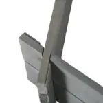 39" x 36" Screwless Raised Garden Bed, Hexagon Planter Box for Outdoor Plants, Vegetables, Flowers, Herbs, Gray - Image 9