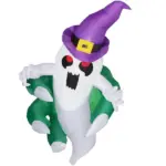 3.9 Ft Inflatable Halloween Window Sticker Ghost, Blow Up LED Display for Garden Indoor Outdoor - Image 11