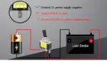 3 Pack 12V 30A Blue LED ON OFF Toggle Switches 3 Pin - Image 12