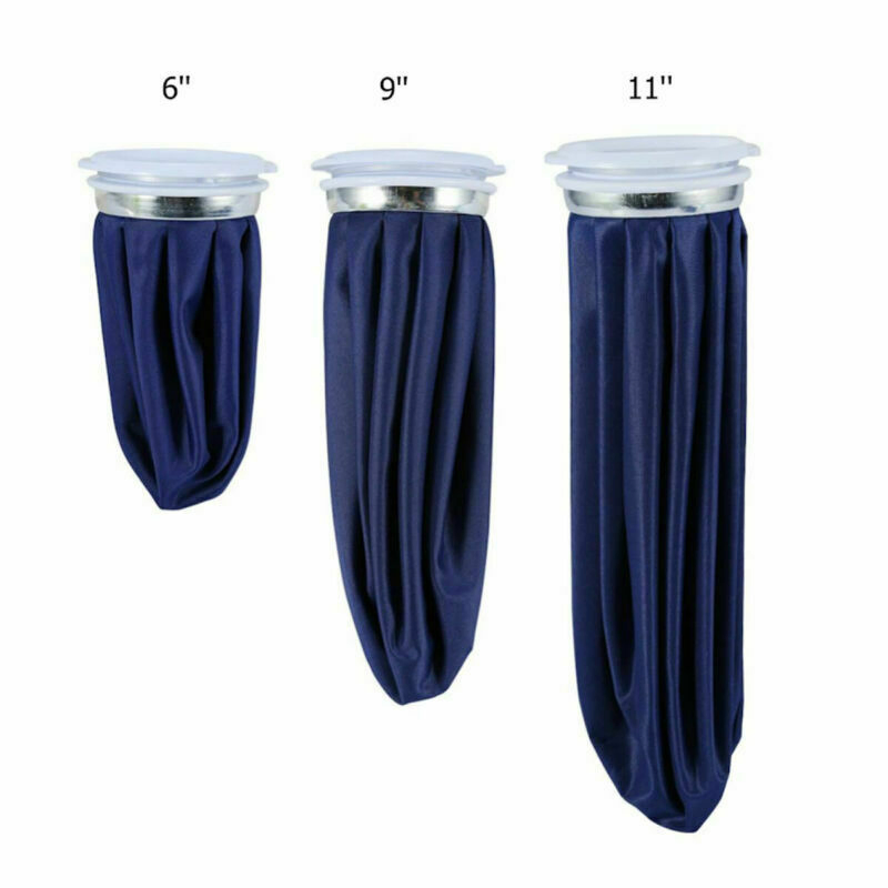 3 Pack Reusable Hot and Cold Ice Bags, 6 9 and 11 Inch