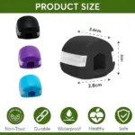 3 Pack Silicone Jaw Exerciser Set with 40 50 and 60 lb Resistance - Image 5