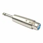 3 Pin XLR Female to 1 4 Inch 6.35mm Mono Male Audio Adapter - Image 9