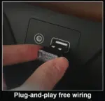 3 Pack Mini Blue USB LED Car Interior Ambient Lights - Image 8