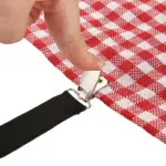 4 Pack Adjustable Triangle Bed Sheet Fastener Straps with Metal Clips - Image 18