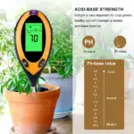 4 in 1 Digital Soil Tester for pH Moisture Temperature and Sunlight - Image 9