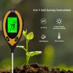 4 in 1 Digital Soil Tester for pH Moisture Temperature and Sunlight - Image 12