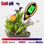 4 in 1 Digital Soil Tester for pH Moisture Temperature and Sunlight - Image 2