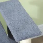 PawHut 4 Levels Cat Steps with Scratching Posts for High Bed, Sofa, Gray - Image 8