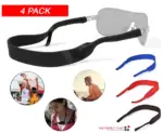 4 Pack Sports Eyeglass Retainer Straps Adjustable Sunglasses Neck Cords - Image 14