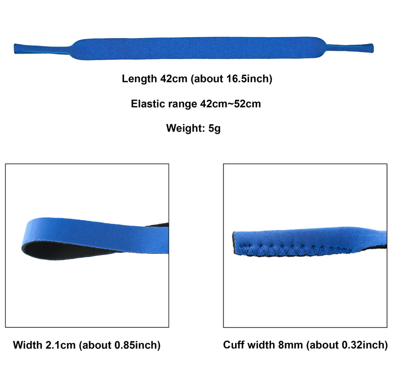 4 Pack Sports Eyeglass Retainer Straps Adjustable Sunglasses Neck Cords