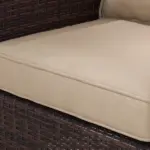 4 Patio Chair Cushions with Seat and Backrest, Fade Resistant Seat Replacement Cushion Set, Beige - Image 9