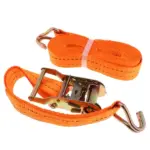 4 Pack 15 Foot Ratchet Tie Down Straps 1330 lb WLL 4000 lb Break Strength - Image 11
