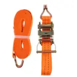 4 Pack 15 Foot Ratchet Tie Down Straps 1330 lb WLL 4000 lb Break Strength - Image 12