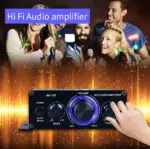 400W Max 12V 2 Channel Stereo Audio Amplifier with Bass and Treble Controls - Image 7