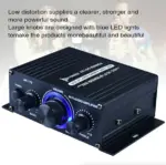 400W Max 12V 2 Channel Stereo Audio Amplifier with Bass and Treble Controls - Image 10