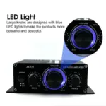 400W Max 12V 2 Channel Stereo Audio Amplifier with Bass and Treble Controls - Image 11