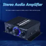 400W Max 12V 2 Channel Stereo Audio Amplifier with Bass and Treble Controls - Image 15