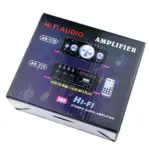 400W Max 12V 2 Channel Stereo Audio Amplifier with Bass and Treble Controls - Image 17