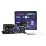 400W Max 12V 2 Channel Stereo Audio Amplifier with Bass and Treble Controls - Image 18