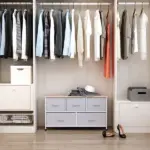40L Storage Cube Dresser with 5 Drawers, Horizontal Organizer, Fabric Bins for Bedroom - Image 2